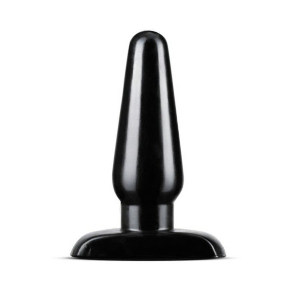 Anal Adventures Basic Anal Plug Medium Black - Image 2
