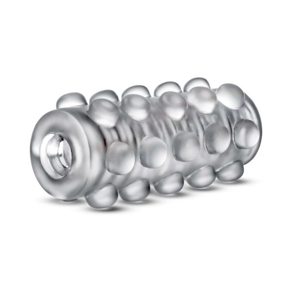 M for Men Soft + Wet Reversible Orb Glow in the Dark Self-Lubricating Stroker Frosted - Image 3