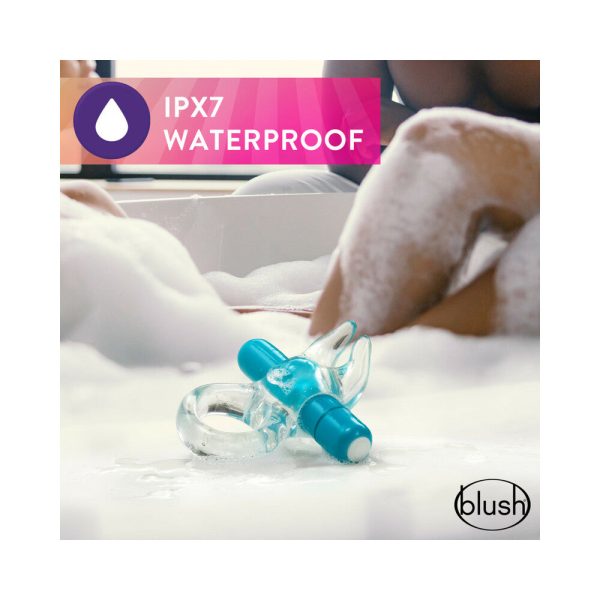 Play with Me Bull Vibrating C-Ring Blue - Image 8