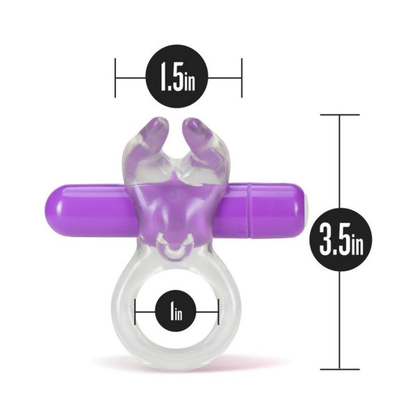Play with Me Bull Vibrating C-Ring Purple - Image 6