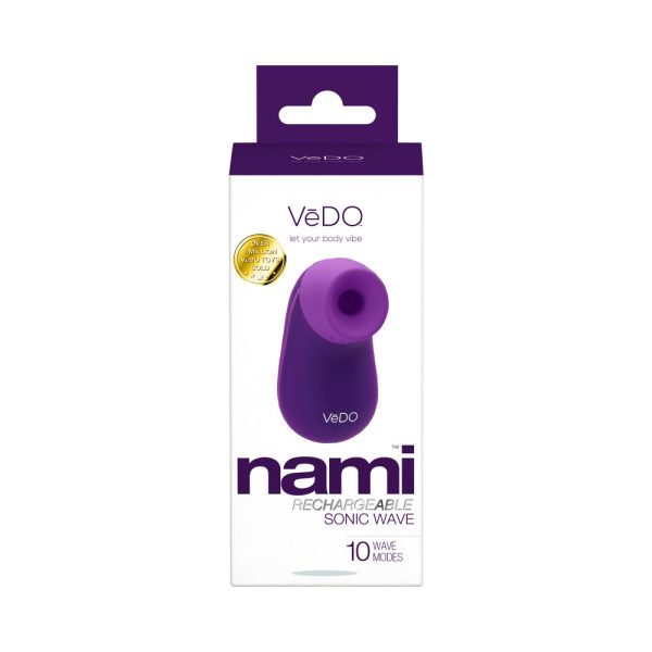 Vedo Nami Rechargeable Sonic Vibe Deep Purple - Image 6