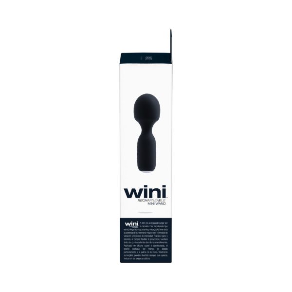 Vedo Wini Rechargeable Mini Wand Just Black - Image 7