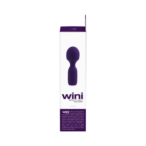 Vedo Wini Rechargeable Mini Wand Deep Purple - Image 8