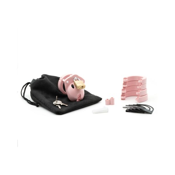 CB-X Mini Me Pink Male Chastity 1.25" Length - Image 2