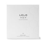 LELO HEX Original Lubricated Latex Condoms 36-Pack