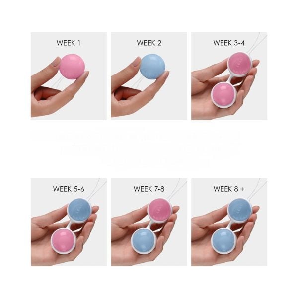 LELO BEADS Kegel Balls Set Blue/Pink - Image 5