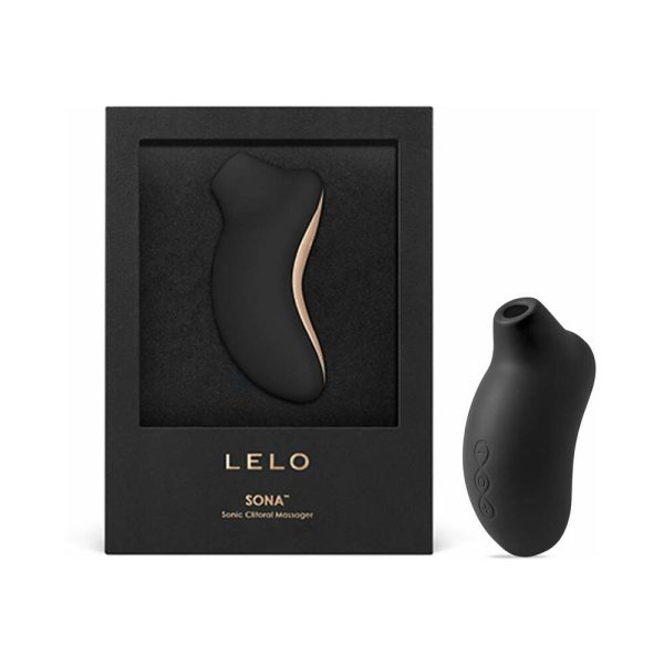 LELO SONA Rechargeable Clitoral Stimulator Black - Image 7
