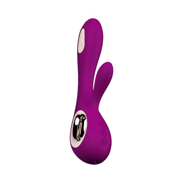 LELO SORAYA WAVE Rechargeable Rabbit Vibrator Deep Rose - Image 4
