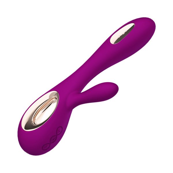LELO SORAYA WAVE Rechargeable Rabbit Vibrator Deep Rose - Image 5