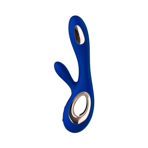 LELO SORAYA WAVE Rechargeable Rabbit Vibrator Midnight Blue - Image 3