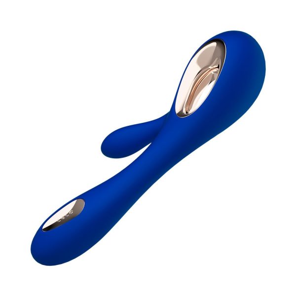 LELO SORAYA WAVE Rechargeable Rabbit Vibrator Midnight Blue - Image 5