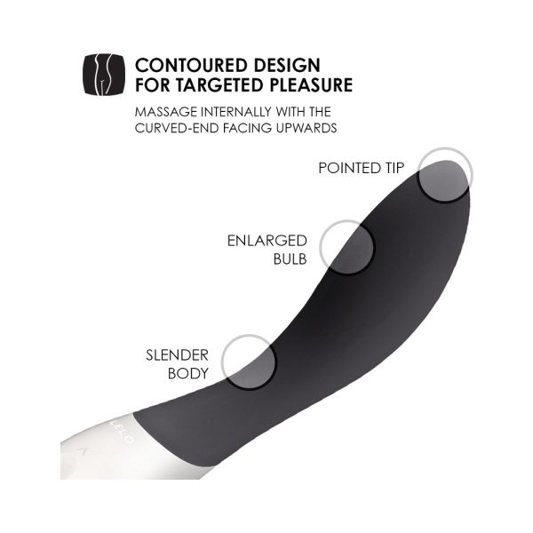 LELO MONA WAVE Rechargeable G-Spot Vibrator Black - Image 3