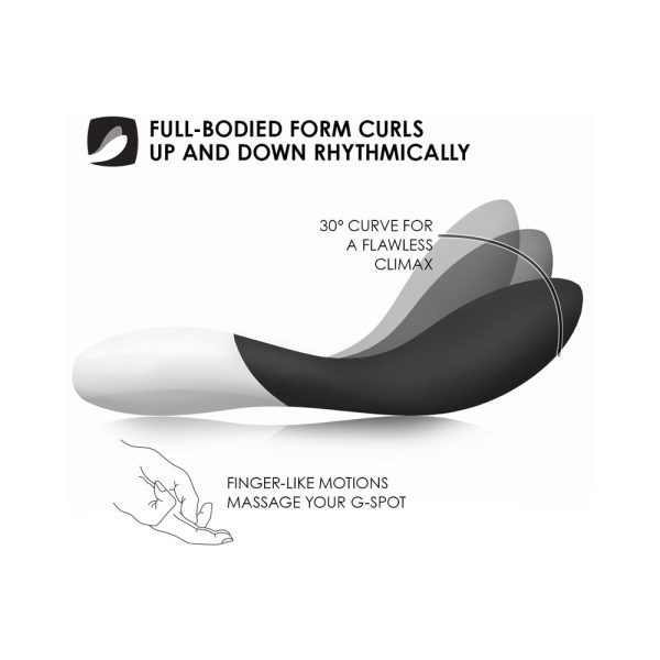 LELO MONA WAVE Rechargeable G-Spot Vibrator Black - Image 5