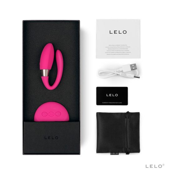 LELO TIANI 2 Rechargeable Dual Stimulation Couples Vibrator with Remote Cerise - Image 2