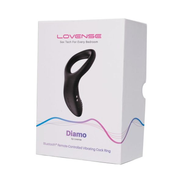 Lovense Diamo Bluetooth Remote-Controlled Vibrating Cockring - Image 7