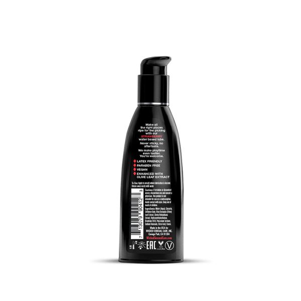 Wicked Aqua Strawberry Water-Based Lubricant 2 oz. - Image 2
