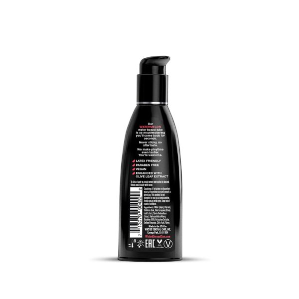 Wicked Aqua Watermelon Water-Based Lubricant 2 oz. - Image 2