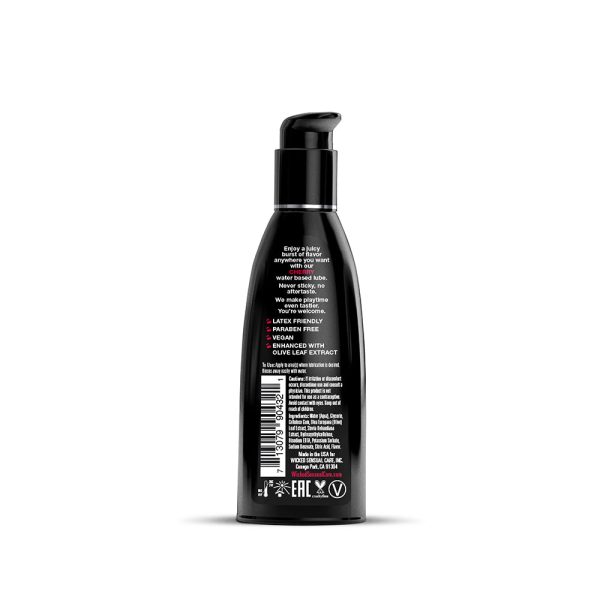 Wicked Aqua Cherry Water-Based Lubricant 2 oz. - Image 2