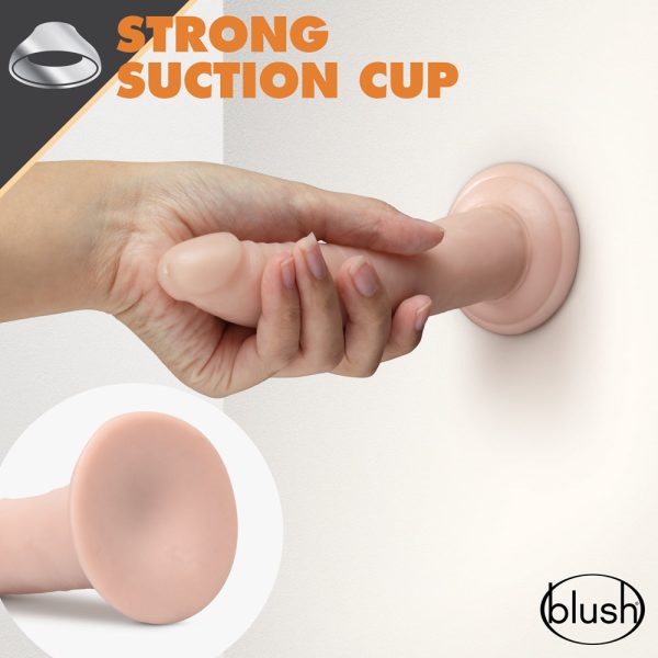 Dr. Skin Glide Realistic 7.5 in. Self-Lubricating Dildo Beige - Image 10