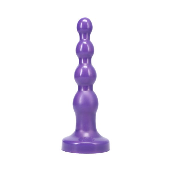 Tantus Ripple Large Beaded Anal Plug Amethyst - Image 2