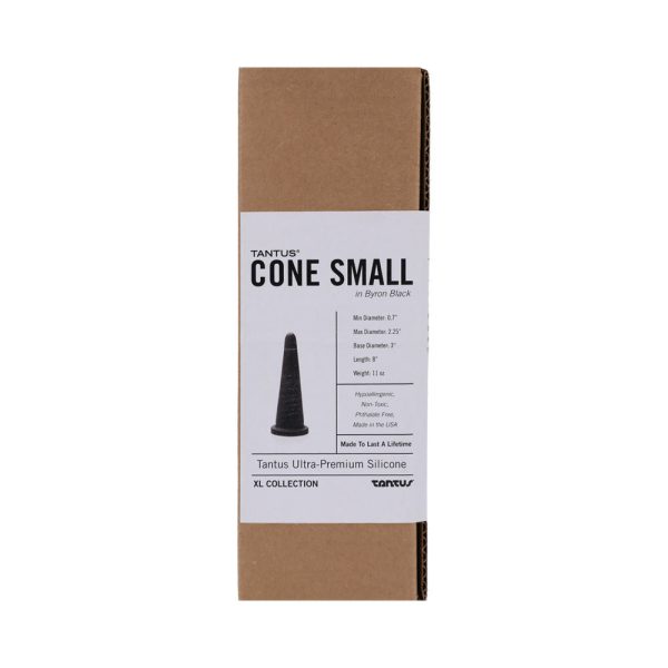 Tantus Cone Small Dildo Onyx (Box) - Image 3