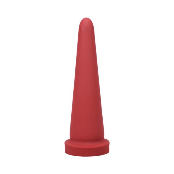 Tantus Cone Small Dildo Ruby (Box) - Image 2