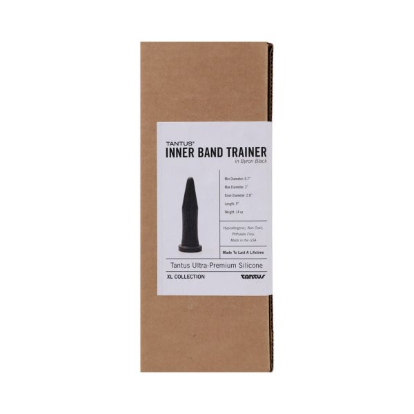Tantus Inner Band Trainer Dildo Onyx (Box) - Image 3