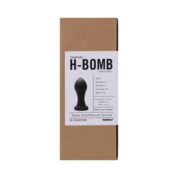 Tantus H-Bomb Dildo Onyx (Box) - Image 3