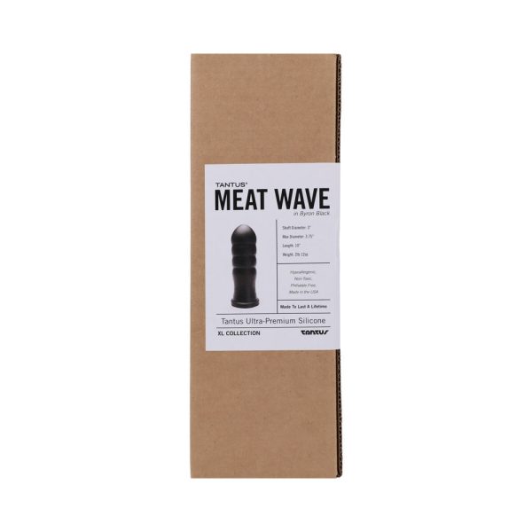 Tantus Meat Wave Anal Plug Onyx (Box) - Image 3