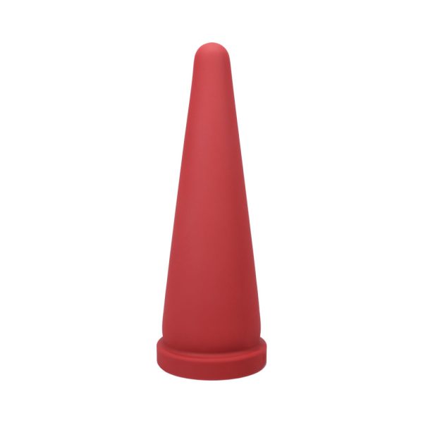 Tantus Cone Large Dildo Ruby (Box) - Image 2