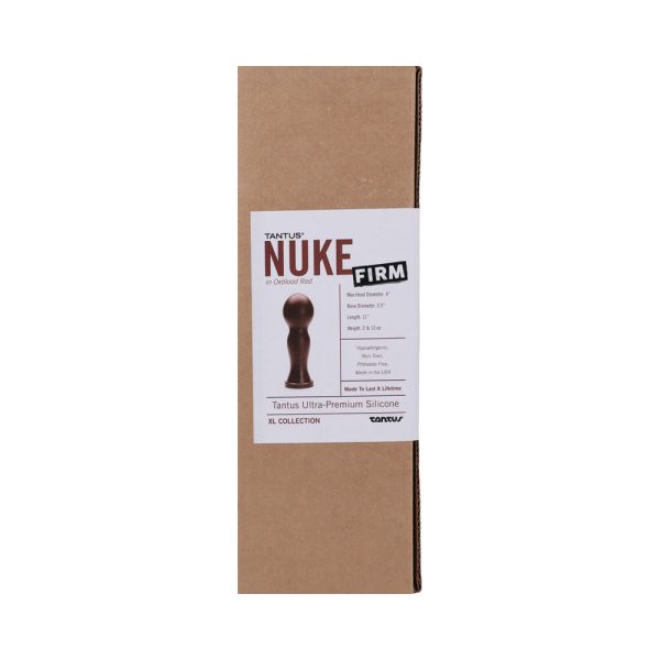 Tantus Nuke Firm Dildo Garnet (Box) - Image 3