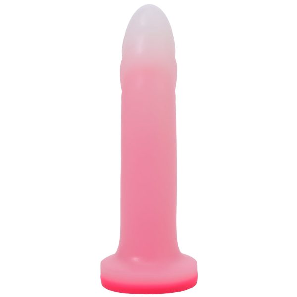 Tantus Flurry O2 Dual Density G-Spot Dildo Rose Quartz - Image 4