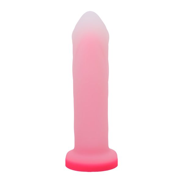 Tantus Cush O2 Dual Density G-Spot Dildo Rose Quartz - Image 5