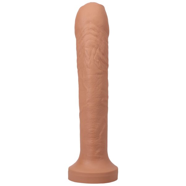 Tantus Uncut #1 O2 Dual Density Dildo Honey - Image 2