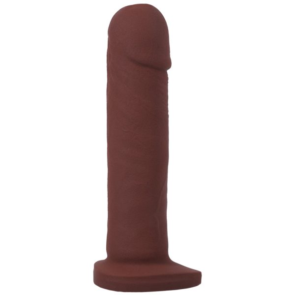 Tantus Alan O2 Dual Density Vibrating Dildo Kit Espresso (Bag) - Image 2