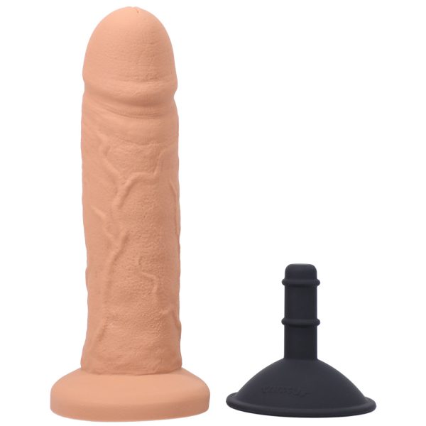 Tantus Sam O2 Vibrating Dual Density Dildo Kit Honey (Bag) - Image 5