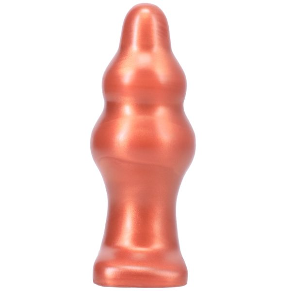 Tantus Severin Medium Super Soft Anal Plug Copper - Image 2