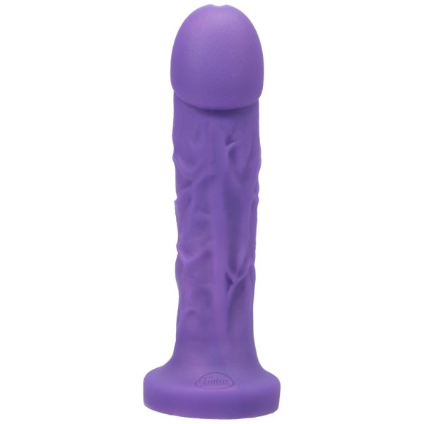 Tantus Goliath Soft Vibrating Dildo Kit Amethyst - Image 2