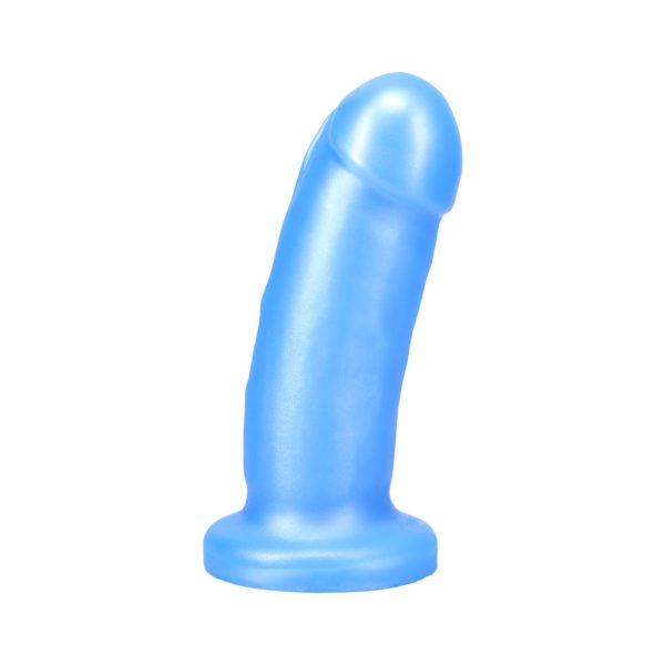 Tantus They/Them Super Soft Dildo Azure - Image 4