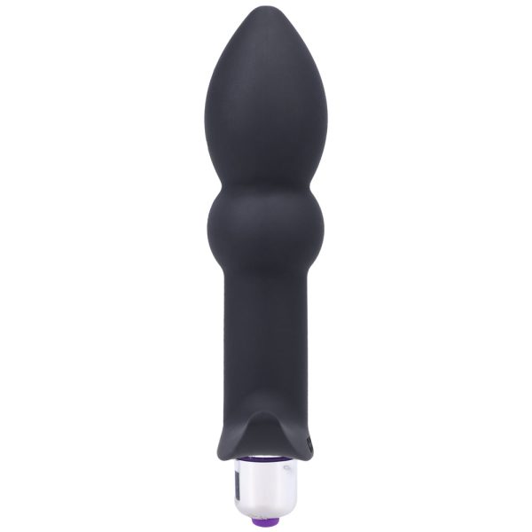 Tantus Perfect Plug Plus Vibrating Anal Plug Onyx - Image 2