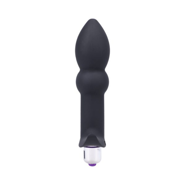 Tantus Perfect Plug Plus Vibrating Anal Plug Onyx - Image 3