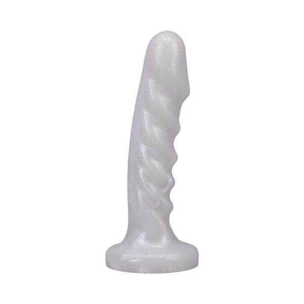 Tantus Echo Vibrating Dildo Pearl - Image 4