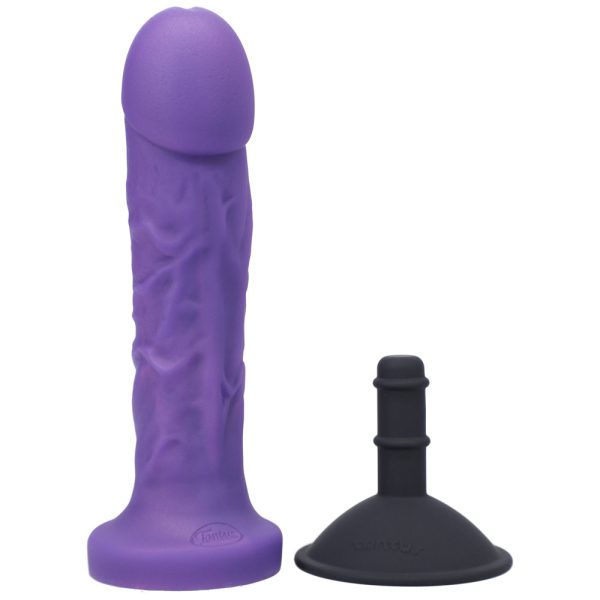 Tantus Goliath Vibrating Dildo Kit Amethyst - Image 5