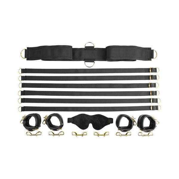 Sportsheets Special Edition Under the Bed Restraint Set Black - Image 2