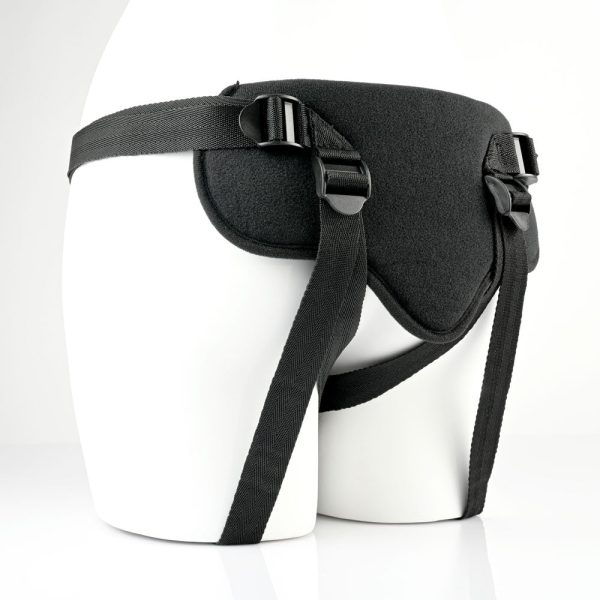 Sportsheets Special Edition New Comer''s Strap-On Set Harness & 5.25 in. Dildo Blue/Black - Image 4