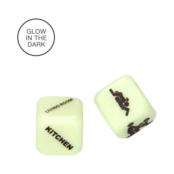 Shots S-Line Light Up Your Sexy Night Glow in the Dark Sex Dice - Image 2
