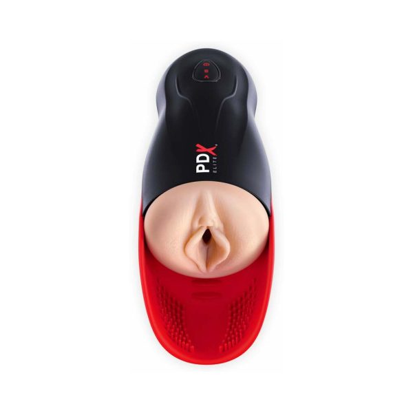 PDX Elite Fuck-O-Matic Rechargeable Vibrating Suction Stroker With Ball Cradle - Image 2