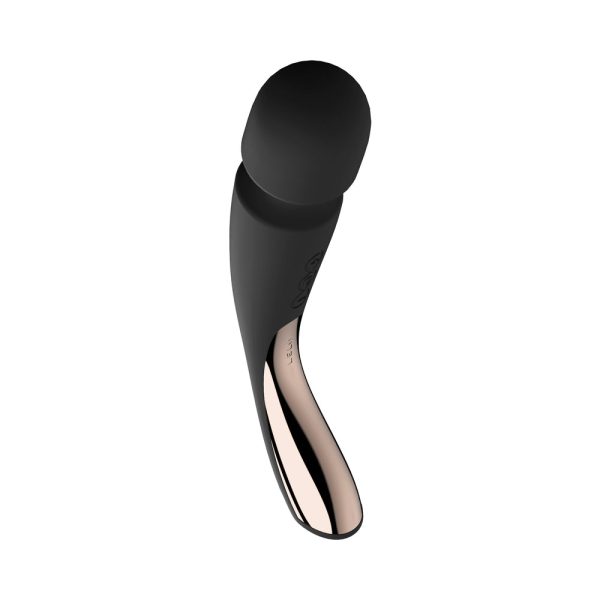 LELO SMART WAND 2 Medium Rechargeable Wand Vibrator Black - Image 3