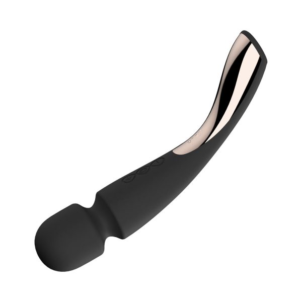 LELO SMART WAND 2 Medium Rechargeable Wand Vibrator Black - Image 6