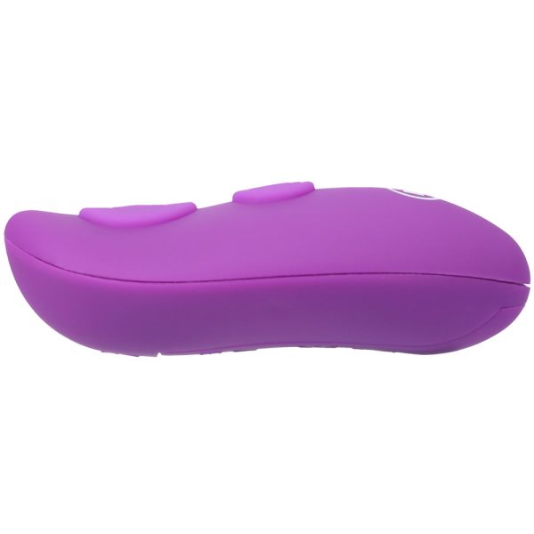A-Play BEADED VIBE Rechargeable Silicone Anal Plug with Remote Purple - Image 10